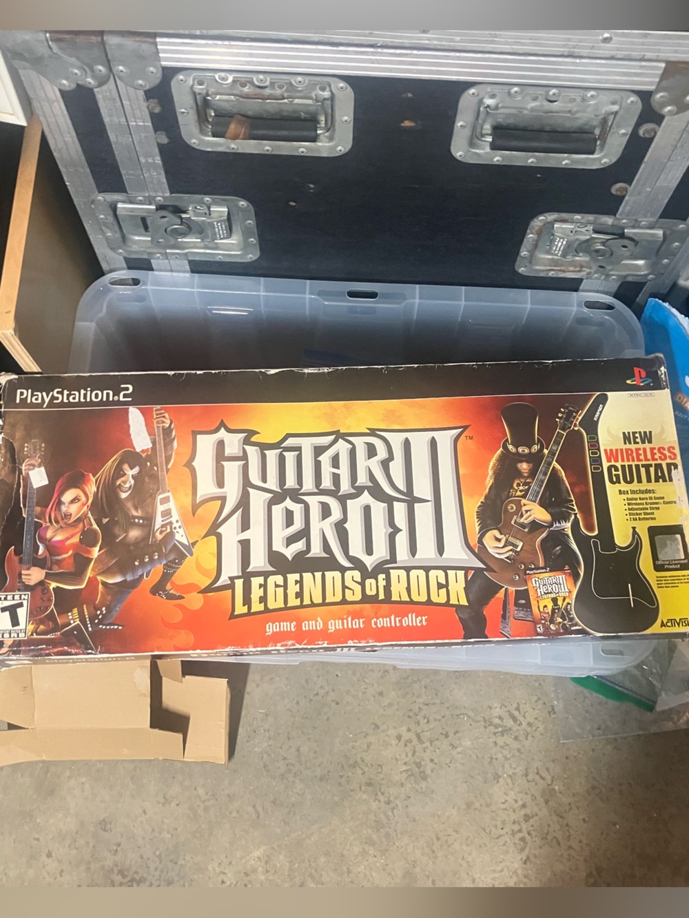 Guitar hero III Legends of Rock PlayStation 2 Game brand new in box WIRELESS